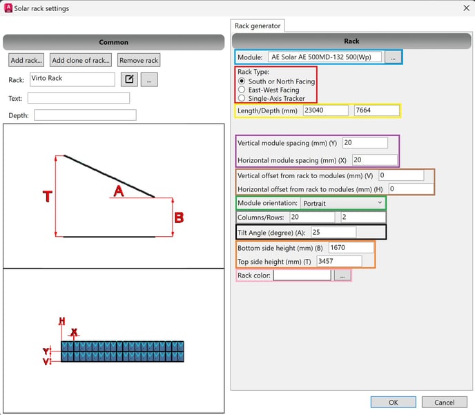 Rack configurator 1.12